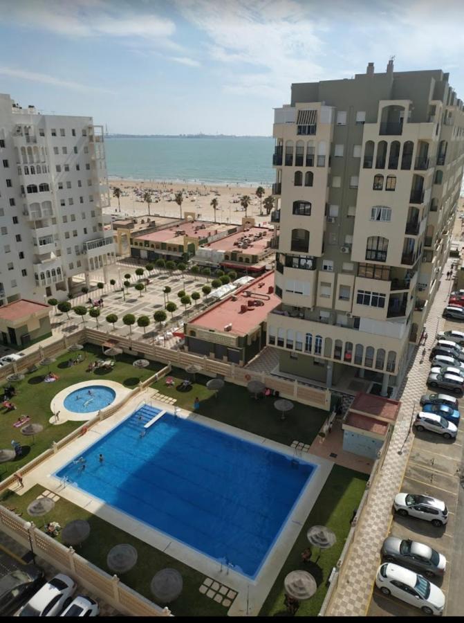 Primera Linea Playa Valdelagrana Vistas Al Mar El Puerto de Santa María Exterior foto