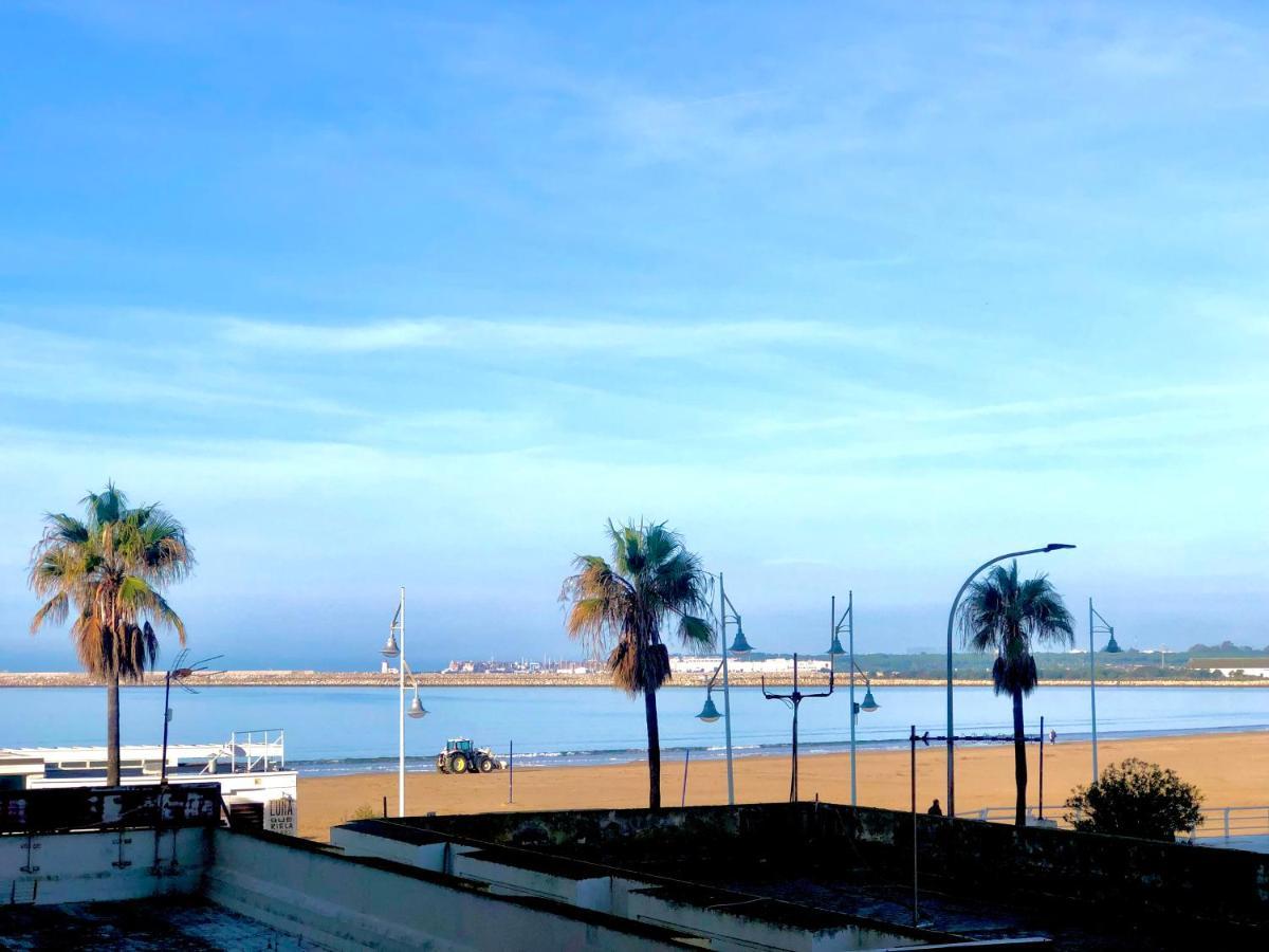 Primera Linea Playa Valdelagrana Vistas Al Mar El Puerto de Santa María Exterior foto